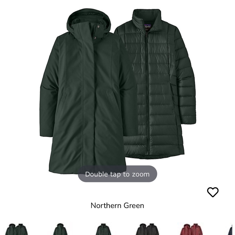 Womens Patagonia 3 in 1 parka size large